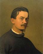 Felix Vallotton Feix Vallotton, Mon Portrait, painting